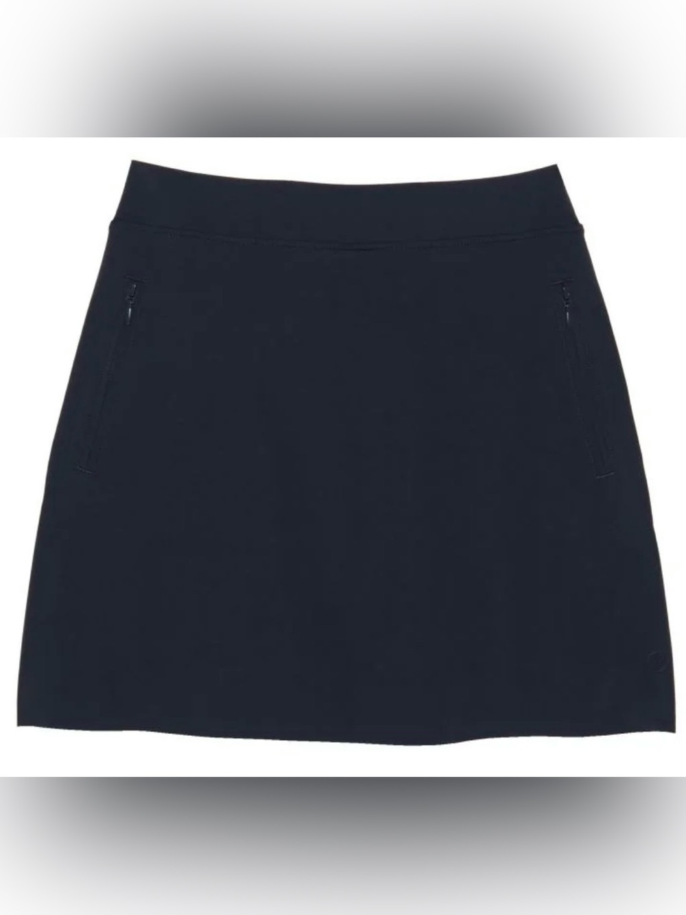 G/FORE Womens Silky Tech Nylon A-Line Golf Skort Size Large Navy
